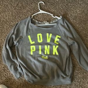 Victoria’s Secret off shoulder sweatshirt
